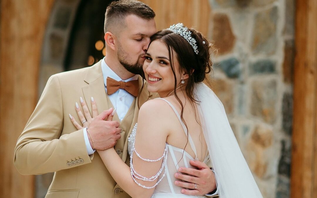 Novomanželé Nelča a Tom Navrátilovi